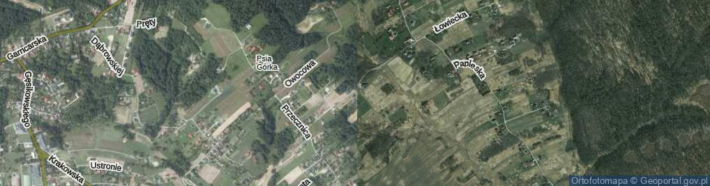 Zdjęcie satelitarne Biała ul.